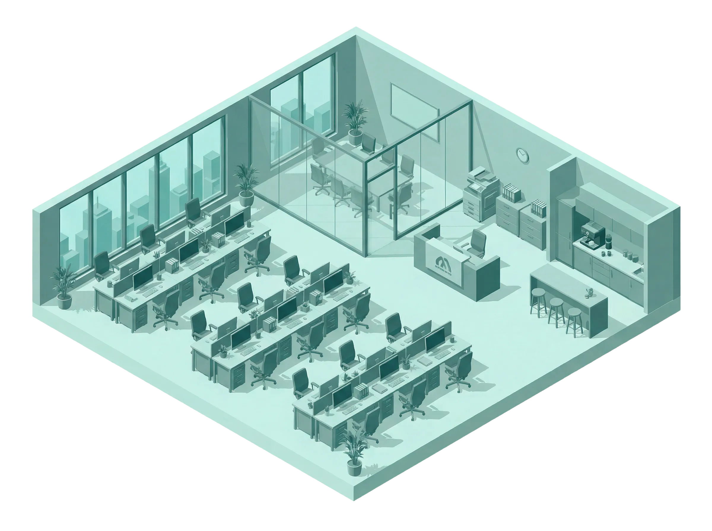 Office illustration